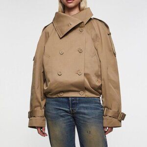 Acne Studios Denim Trench Coat